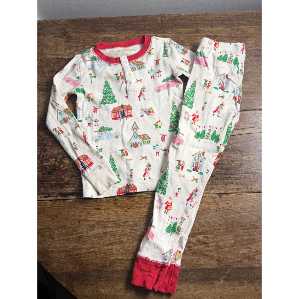 The Beaufort Bonnet Company Richmond Road Christmas Pima Pajamas 3T Unisex Kids